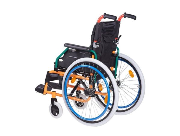 Fauteuil roulant aluminium couleurs – Image 3
