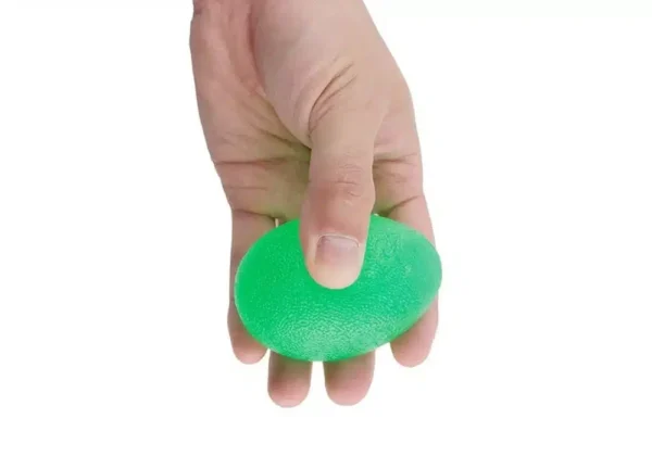 Balle d’exercice pour la main en gel Ovale – Image 2