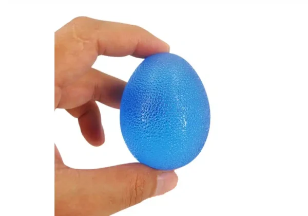 Balle d’exercice pour la main en gel Ovale – Image 3