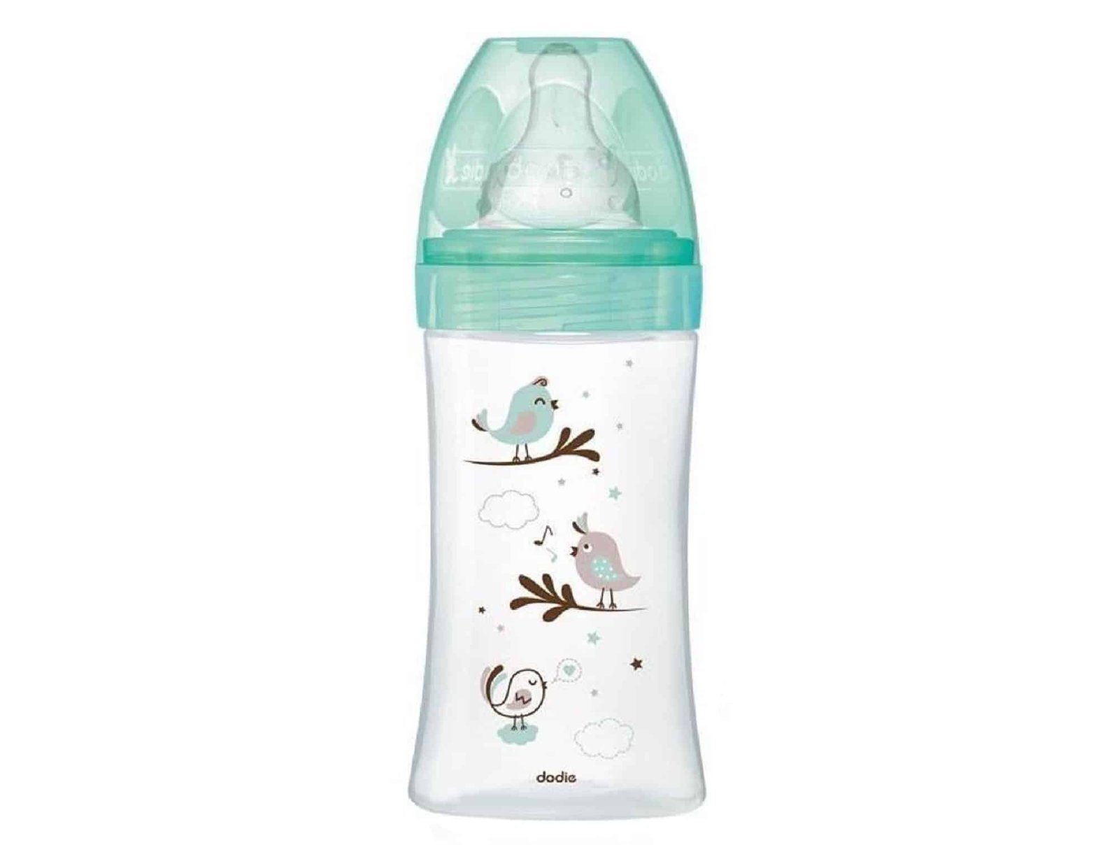 Biberon Verre 150mL tétine ronde 3 vitesses Oiseaux – Image 3