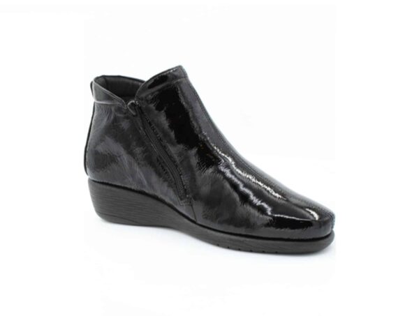 Bottine Panlak Zip Noir