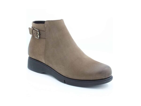Bottine Nubuck Taupe