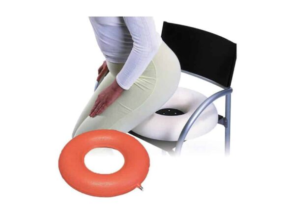 Bouée à air percée en caoutchouc modulé 45 cm – Image 2