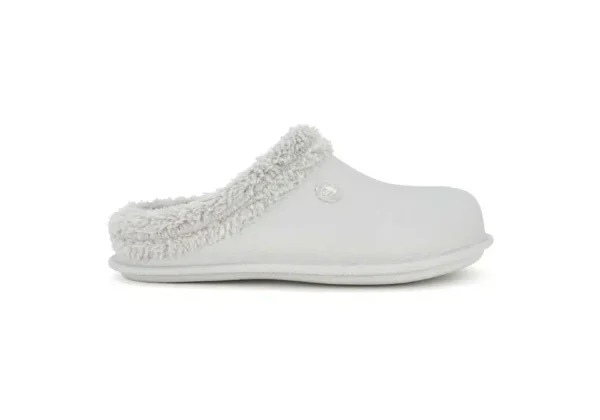 Chausson Neeva Eva Synthfur Gris Clair – Image 2