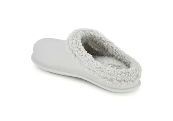 Chausson Neeva Eva Synthfur Gris Clair – Image 3