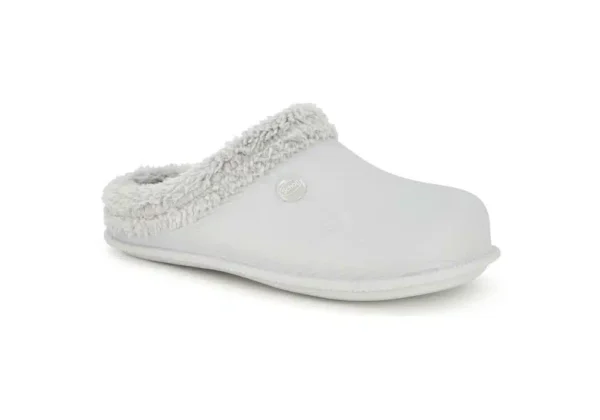 Chausson Neeva Eva Synthfur Gris Clair