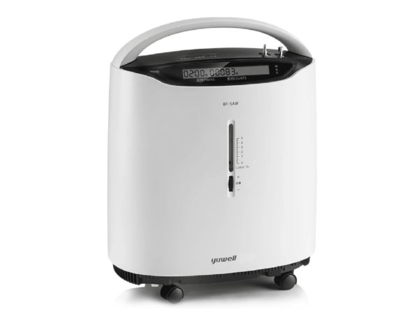 Concentrateur d’oxygène 5 litres avec port nébuliseur