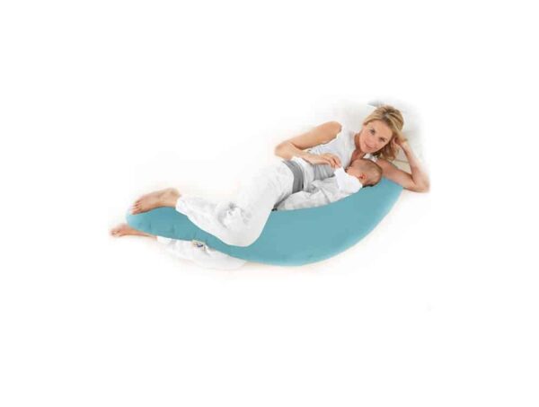 Coussin d’allaitement en microbilles 100 x 18 cm – Image 2