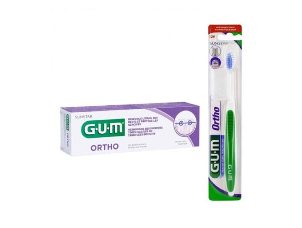 Dentifrice ortho + brosse ortho