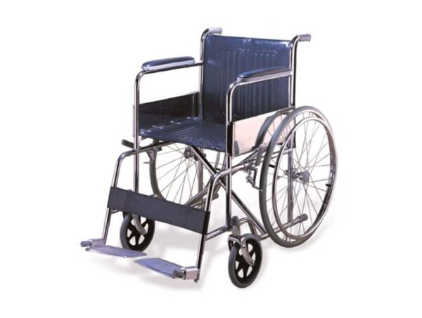 Fauteuil enfant avec reposes pieds fixes