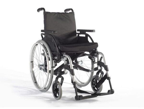 Fauteuil roulant pliant Basix 2 ( dossier fixe )