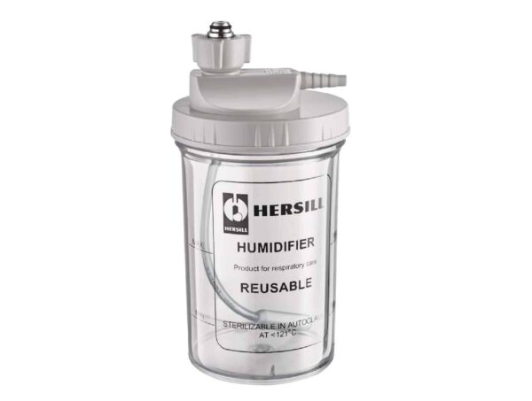 Humidificateur réutilisable pour débitmètre d’O2