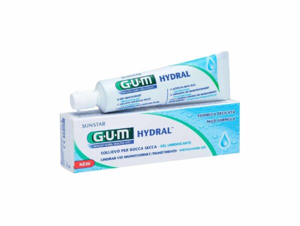 Hydral dentifrice gel 50ml (sècheresse buccale)