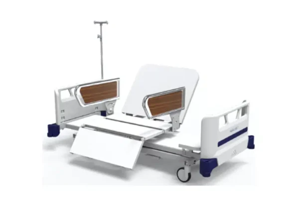 Lit Électrique Réglable avec Chaise Rotative et Barrières – Image 2