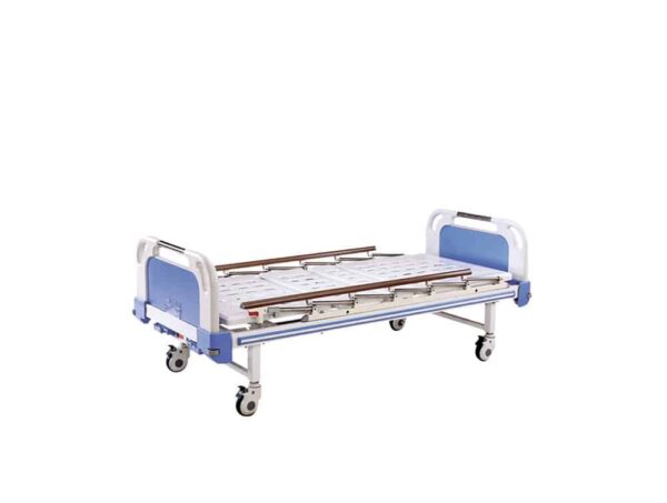 Lit manuel d’hospitalisation 2 positions, deux manivelles