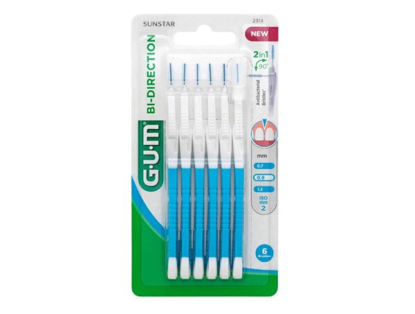 Manche 6 unités avec brossette micro-fine (0,9m)
