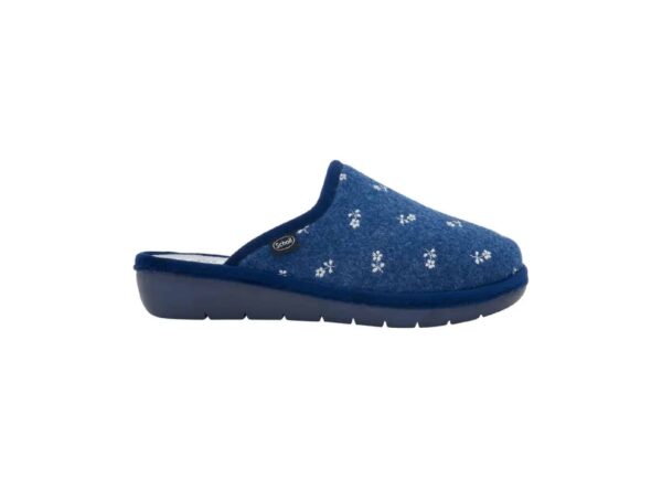Mule Lauren Bleu marine – Image 2