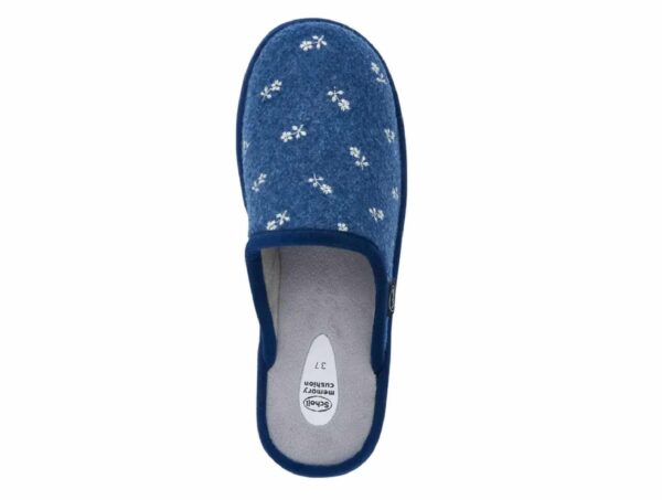 Mule Lauren Bleu marine – Image 3