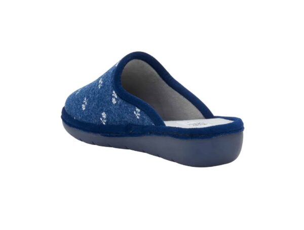 Mule Lauren Bleu marine – Image 4