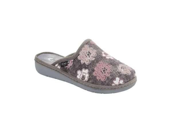 Mule Lauren Gris/Rose