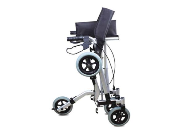 Rollator en aluminium 4 roues – Image 2