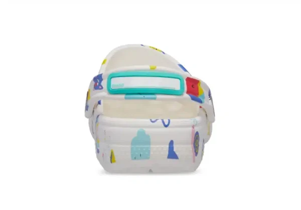 Sabot Crocs Classic Doodle Print T White/Multi – Image 4