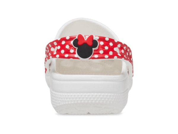 Sabot Disney Minnie Mousse kids blanc/rouge – Image 4