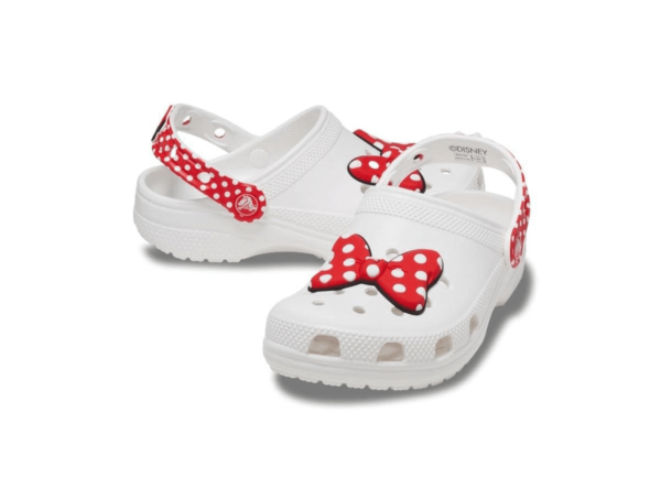 Sabot Disney Minnie Mousse kids blanc/rouge – Image 6