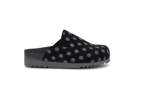 Sabot Poppy Ela Noir/Gris – Image 2