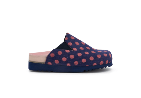 Sabot Poppy Ela Bleu/Rose – Image 2