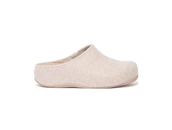 Sabot Shuv Felt Clogs Ivoire