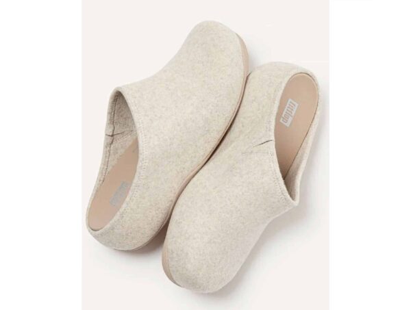Sabot Shuv Felt Clogs Ivoire – Image 4
