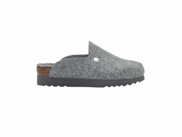 Sabot Sirdal fluffy Gris – Image 2