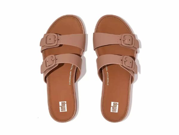 Sandale Gracie Two en cuir Beige – Image 2