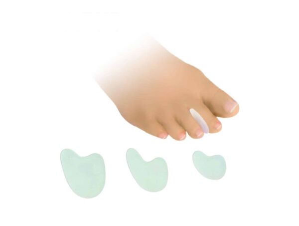 Séparateurs fins en gel pour orteils (à la paire)