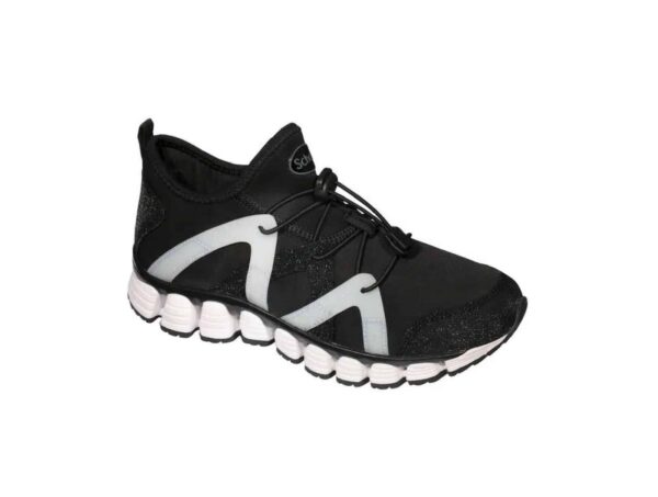 Sneaker scholl galaxy elastic -w noir/blanc