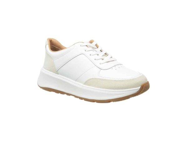 Sneakers F-Mode cuir blanc