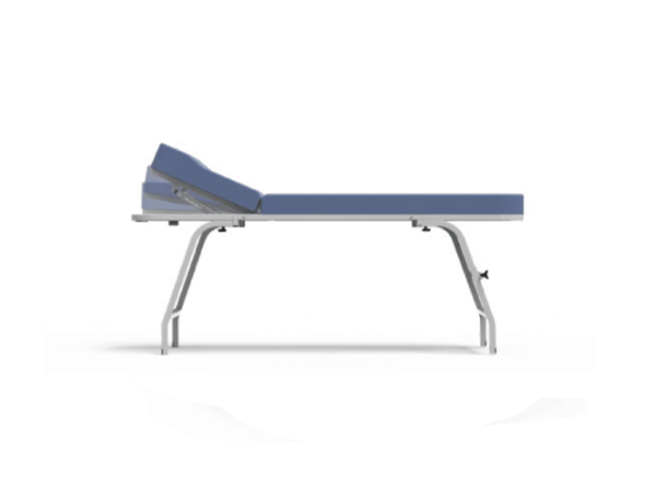 Table d’Examen Métallique Avec Repose-tête Réglable et Pied Pliable – Image 3