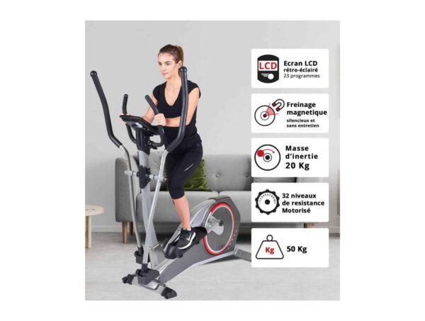 VÉLO ELLIPTIQUE CONNECTÉ – CE-690 – Image 4