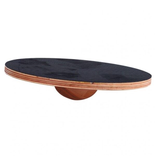 Planche à bascule et d’oscillation en bois, ronde