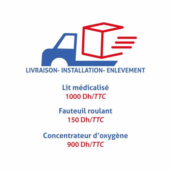 Livraison, Installation et Enlèvement
