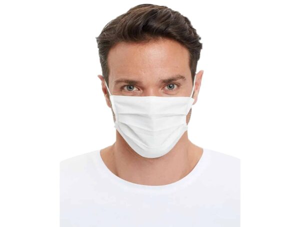 masque de protection à 3 plis tisse ( 2 unités ) – Image 5