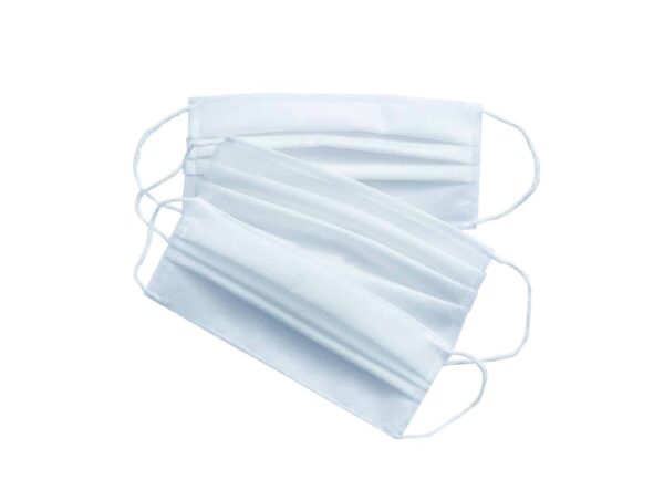 masque de protection à 3 plis tisse ( 2 unités )
